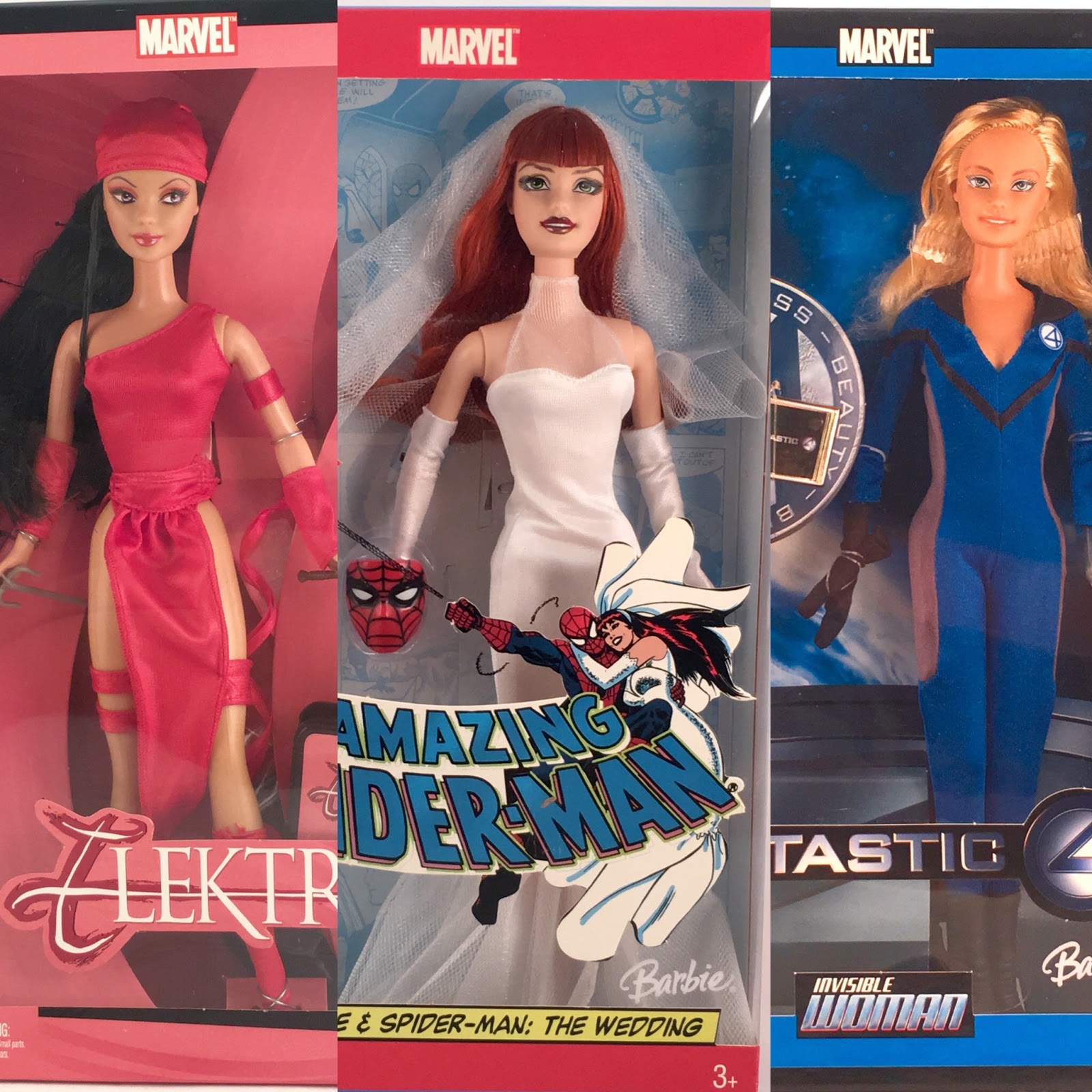 barbie marvel