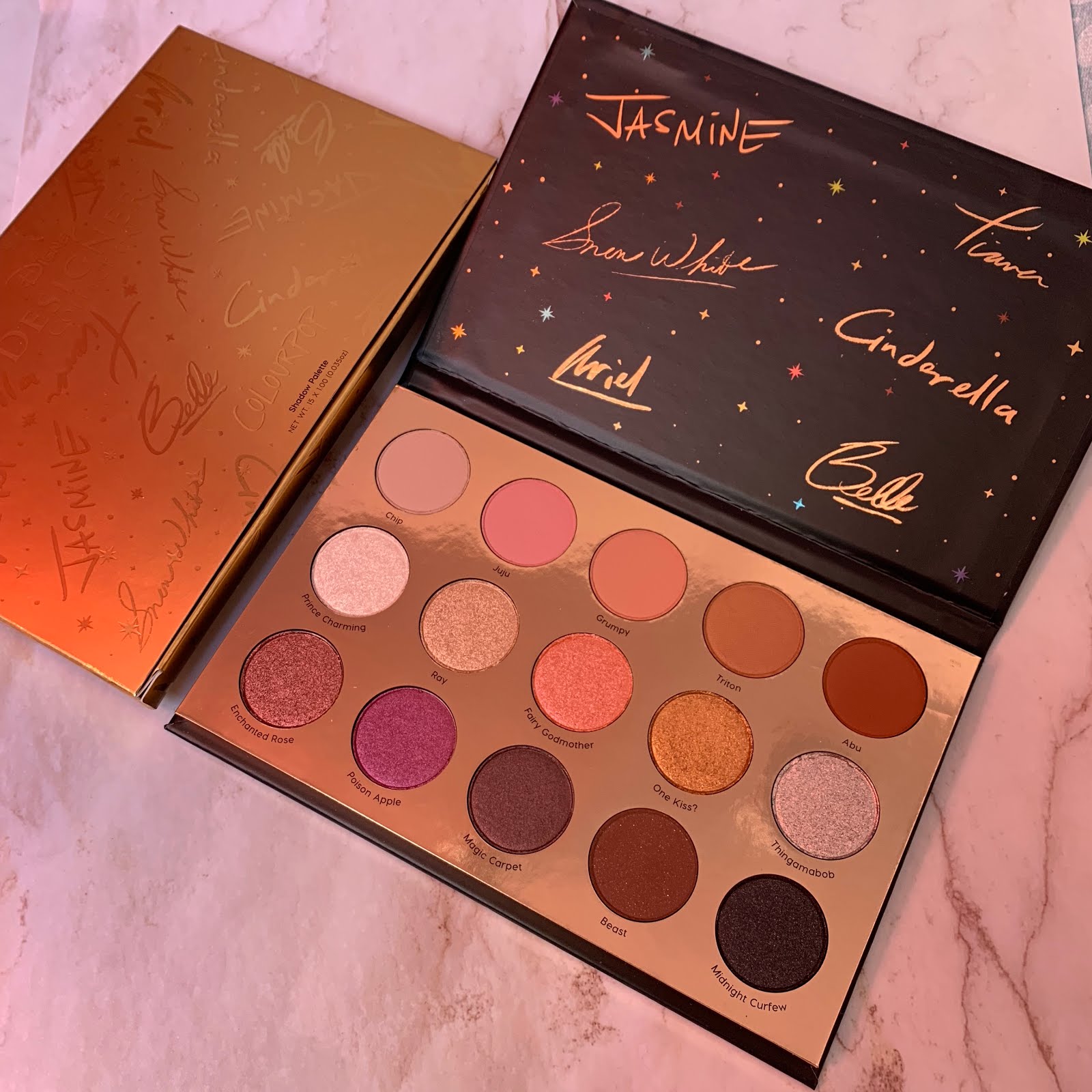 Disney Designer Eyeshadow Palette Collection Review! mehshake.
