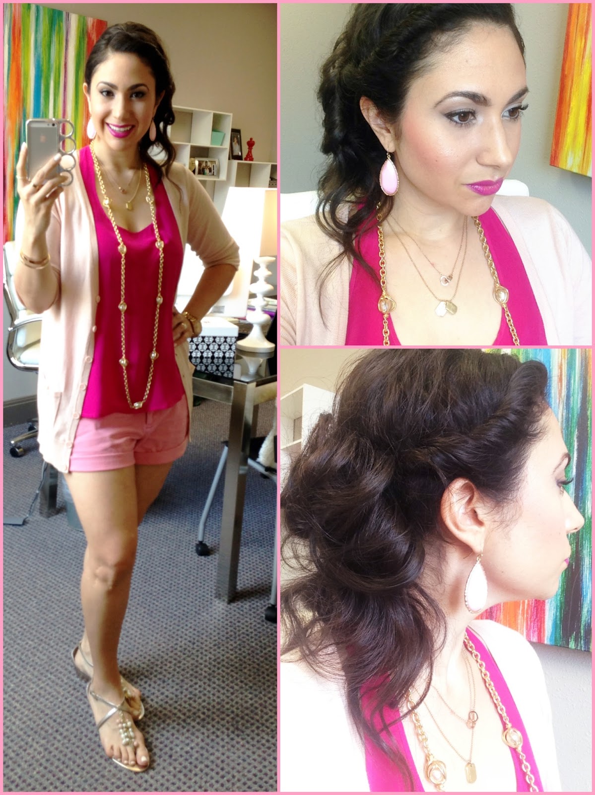 An Elegant Edge Shades of Pink!