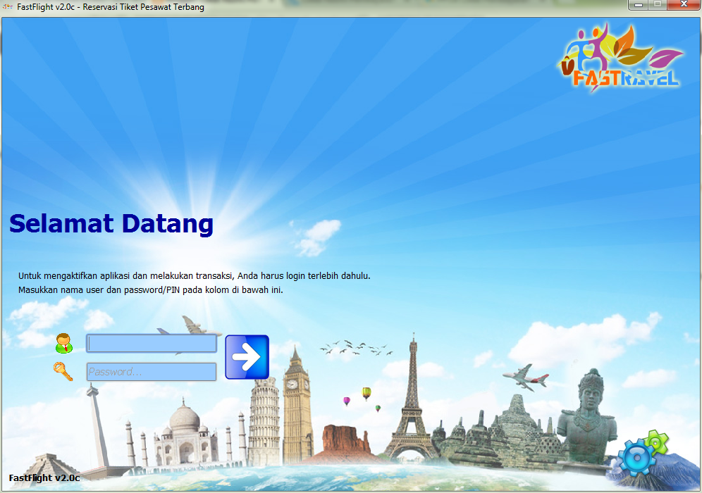 FASTFLIGHT Aplikasi untuk Tiket Pesawat Loket Resmi