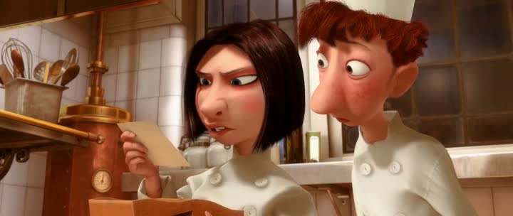 Screen Shot Of Ratatouille (2007) Dual Audio Movie 300MB small Size PC Movie