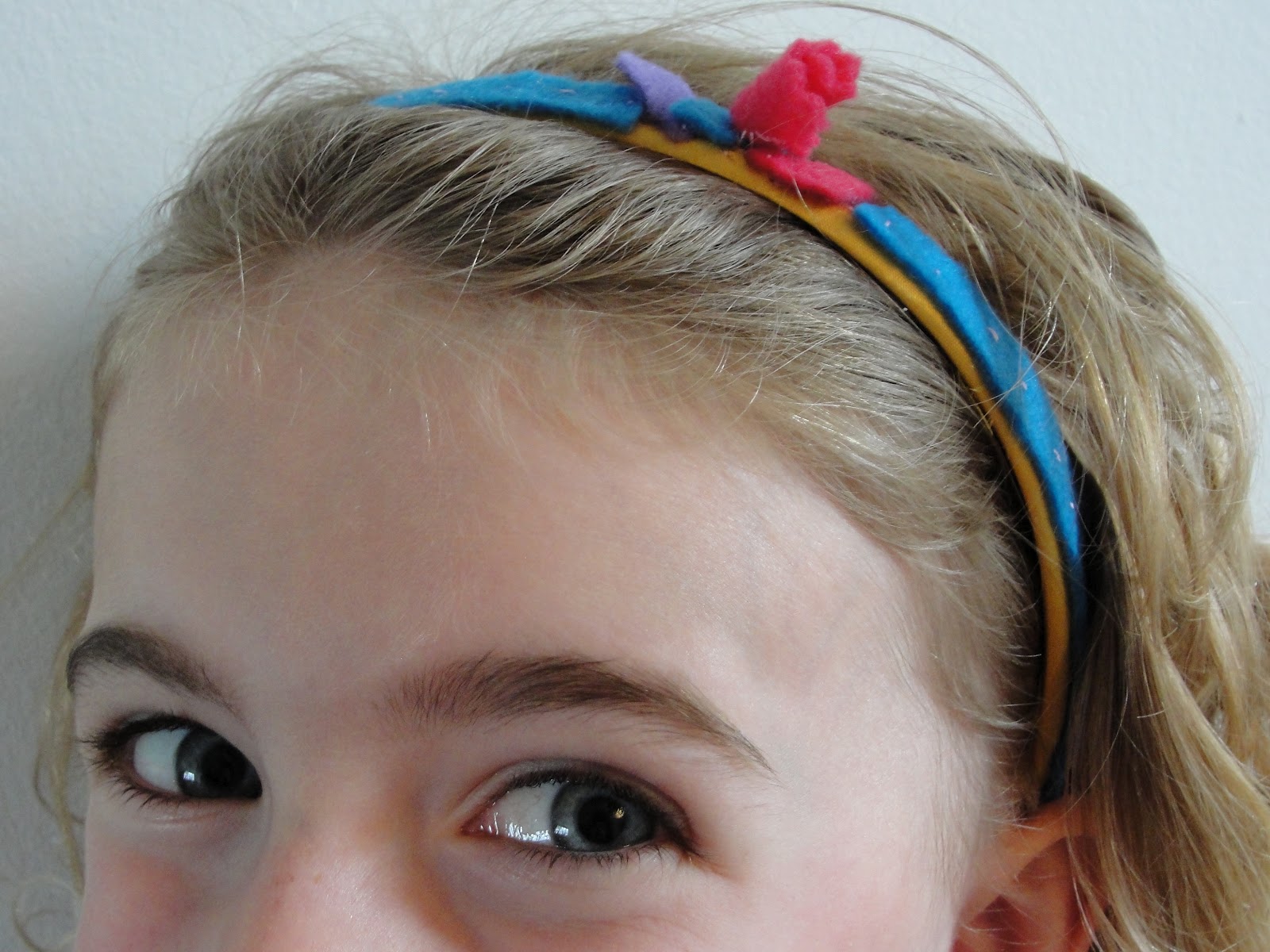 Summer flower hair band