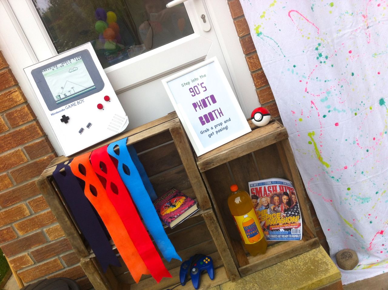 90s Photo Booth props 90s Photo Booth props