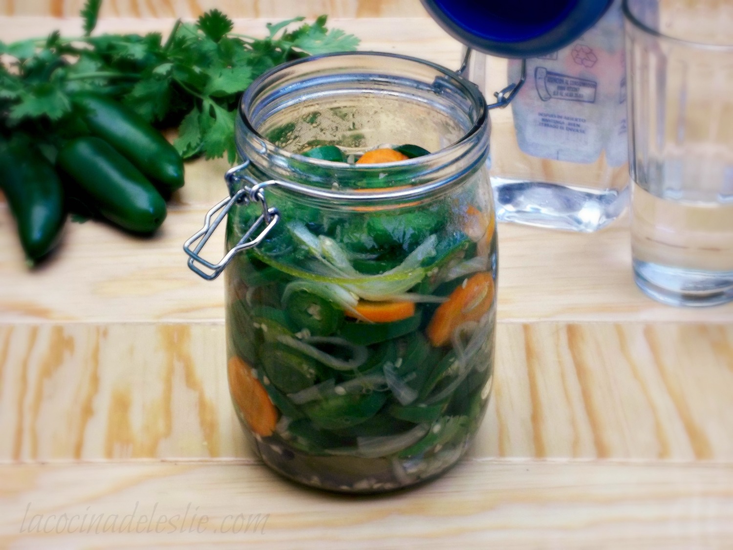 Jalapeños en Escabeche (Pickled Jalapeño Peppers) SundaySupper La
