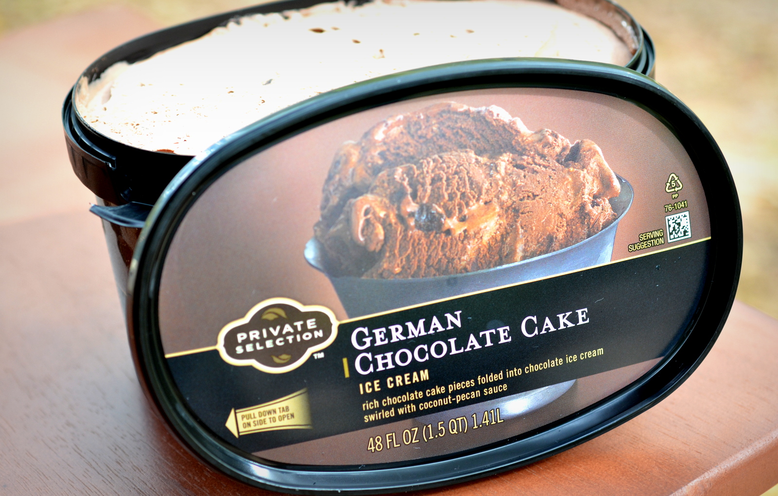 food and ice cream recipes REVIEW Private Selection German Chocolate Cake