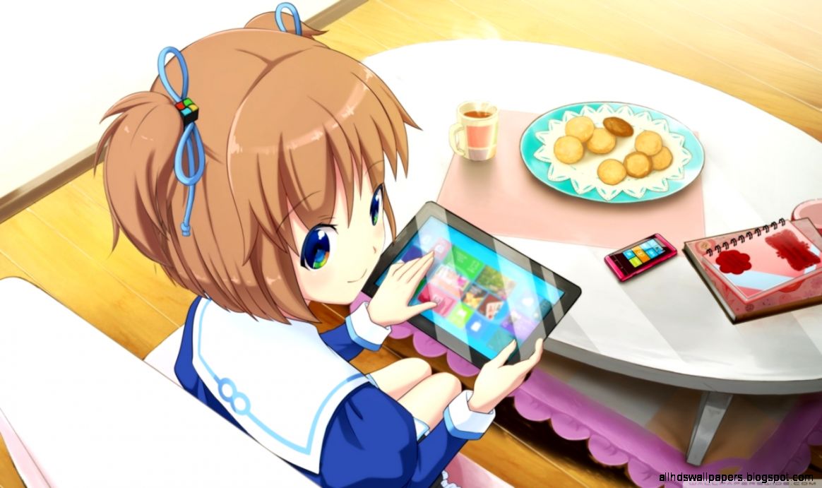 Windows 8 Tablet Anime HD desktop wallpaper Widescreen High Windows 8 Tablet Anime HD desktop wallpaper Widescreen High