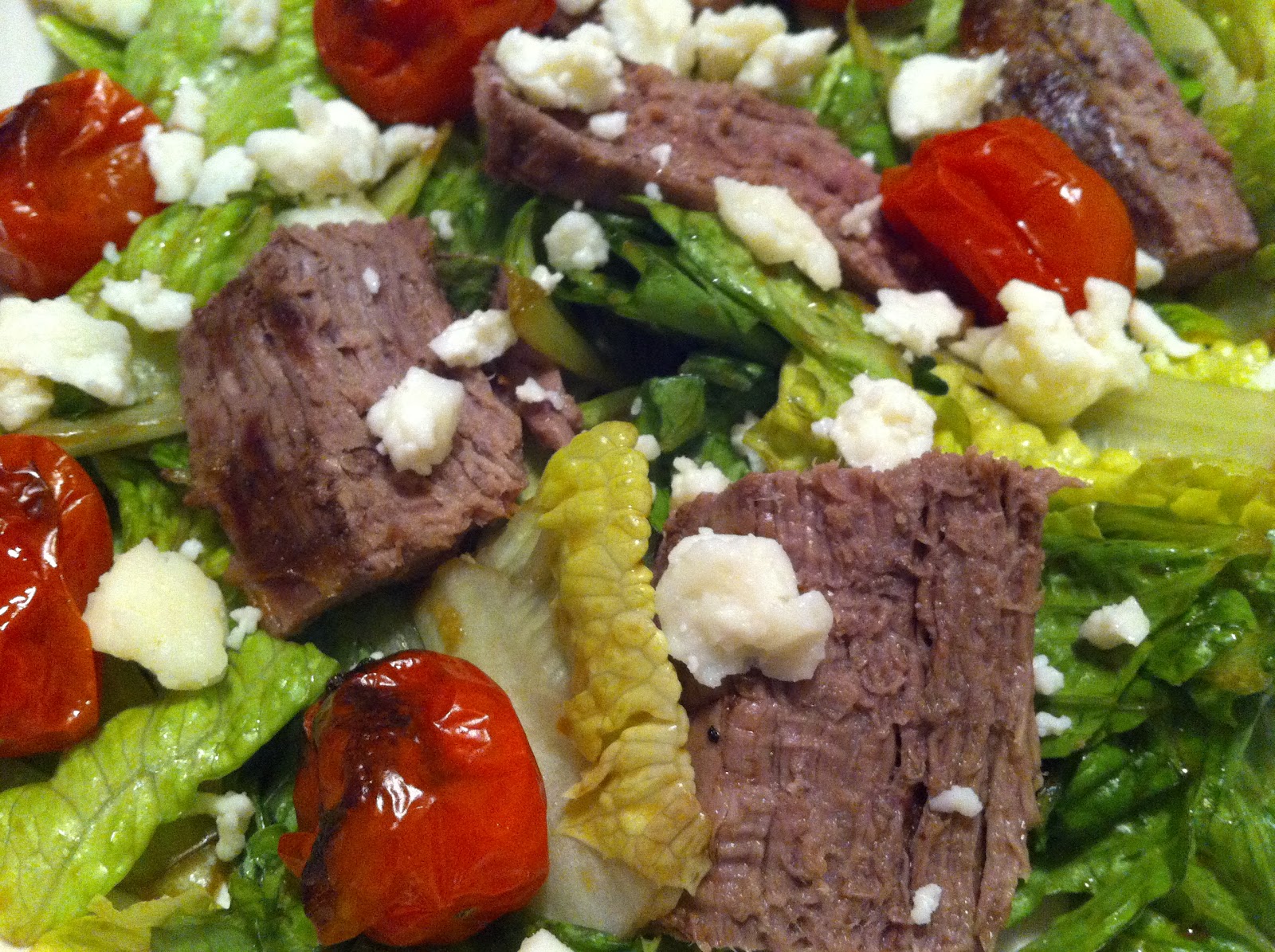 Lara's Tone It Up Blog Flank Steak Salad