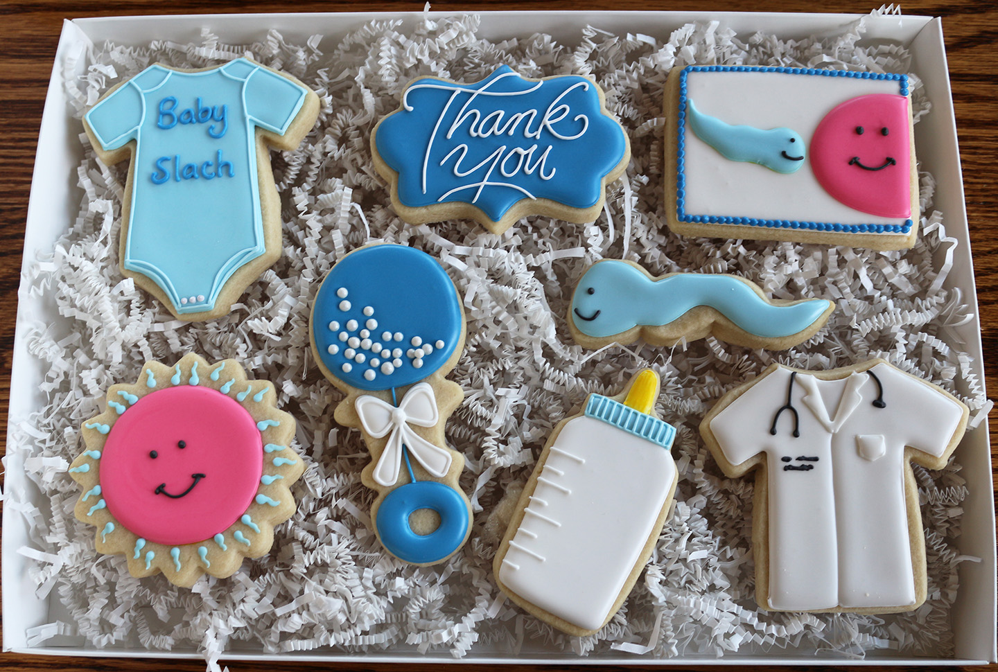 Jaclyn's Cookies Fertility Doctor Cookies