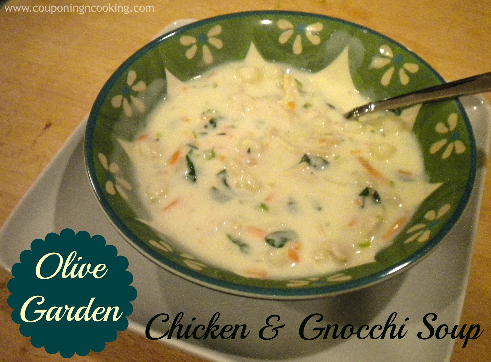 Tobins' Tastes: Olive Garden's Chicken & Gnocchi Soup