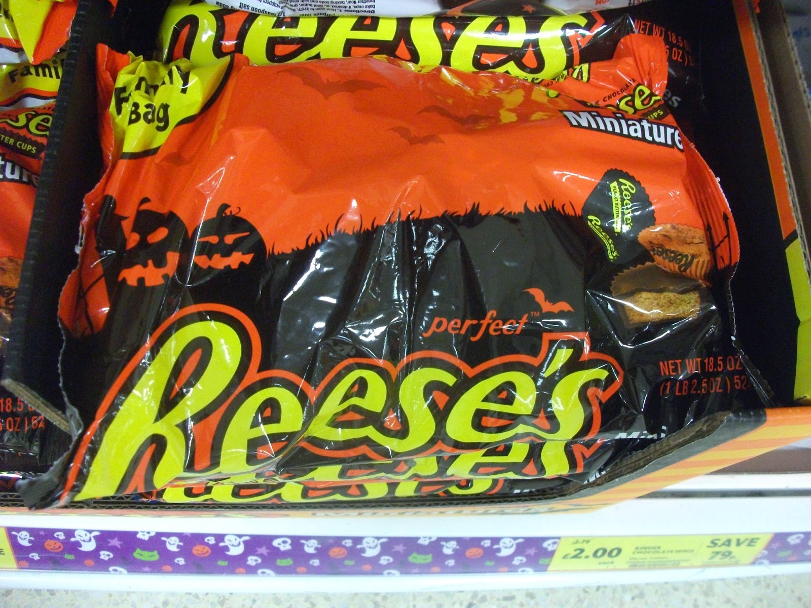 Halloween Stuff Tesco Slime Cookies, Chocolate Skulls, Krispy Kreme