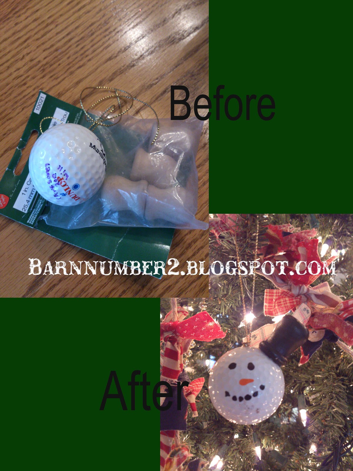 Barnnumber2 Christmas Ornaments