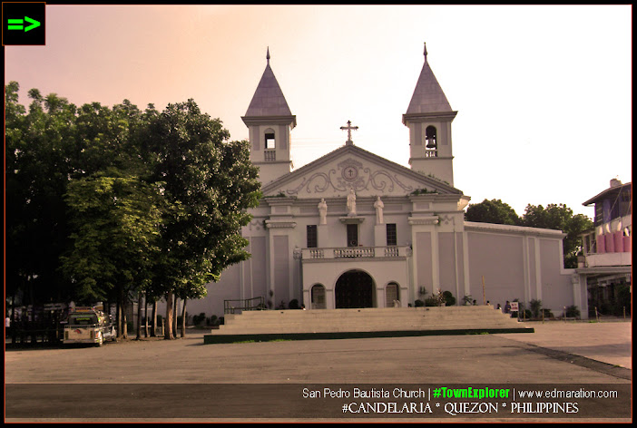 Standing very evident at the heart of Candelaria town in Quezon...