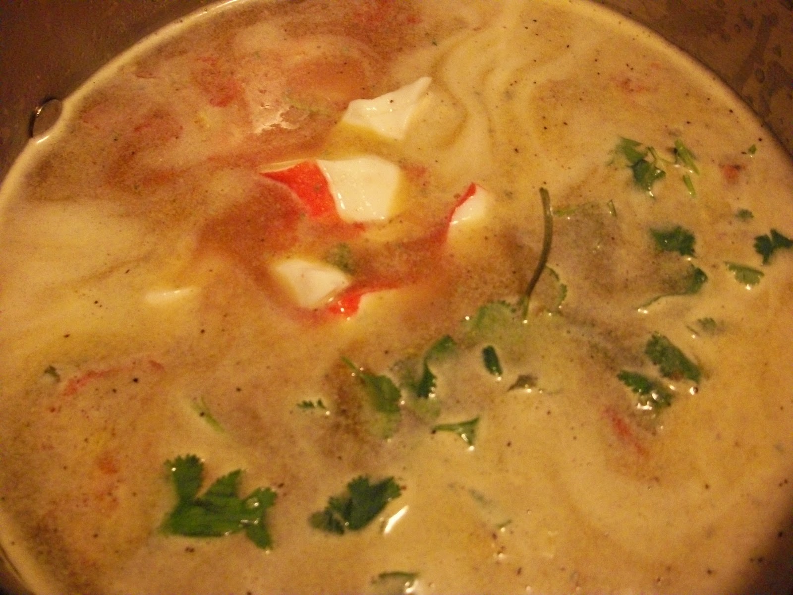 Cooking with love ! Supa Cu Creveti si Surimi " Shrimp & Imitation