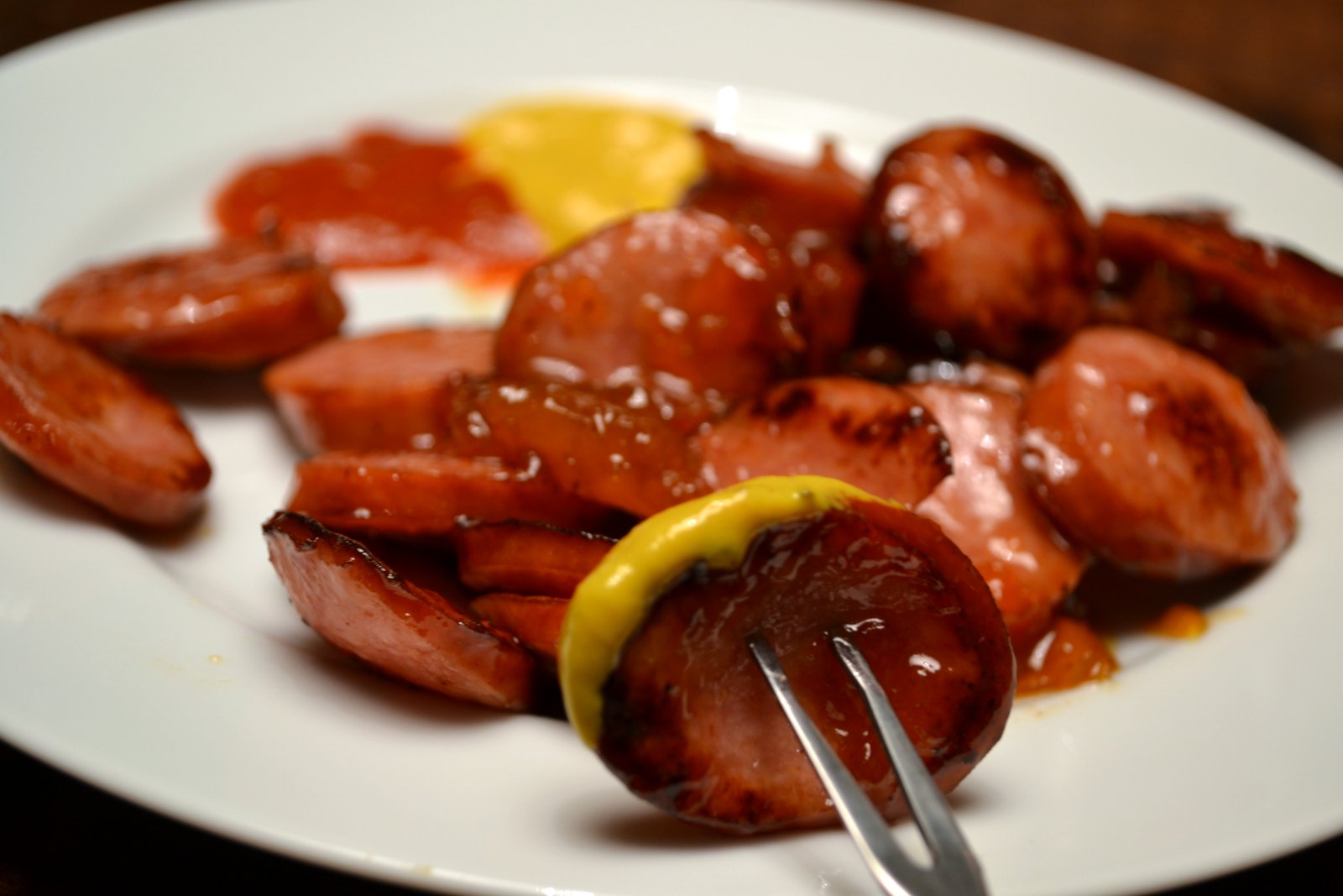 Hardly Housewives Sweet and Savory Kielbasa