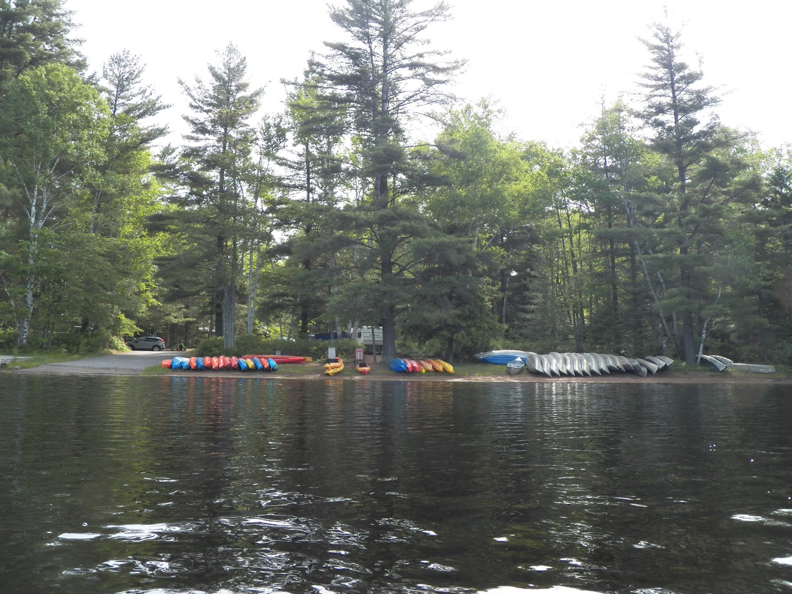Quiet Kayaking in New York State Rollins Pond and Floodwood Pond, 2013