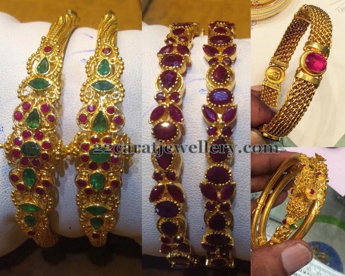 Antique Kada and Bangles Jewellery Designs