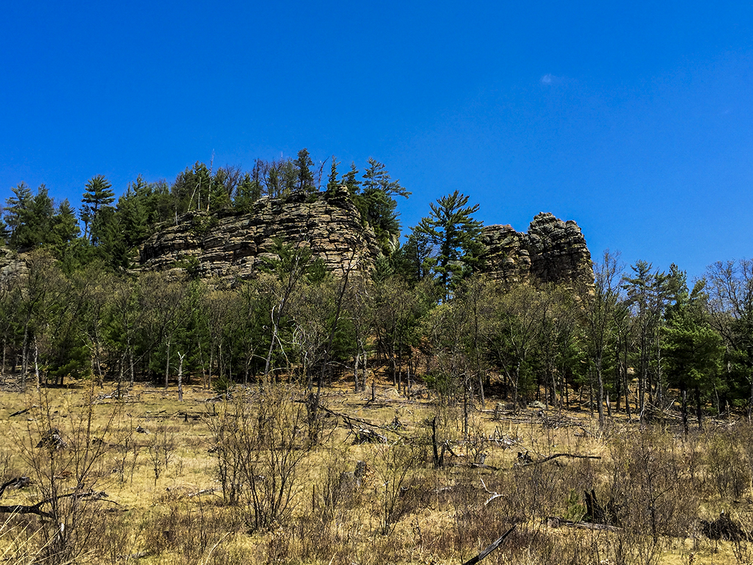 Wisconsin Explorer Hiking The Lone Rock Trail at Quincy Bluff