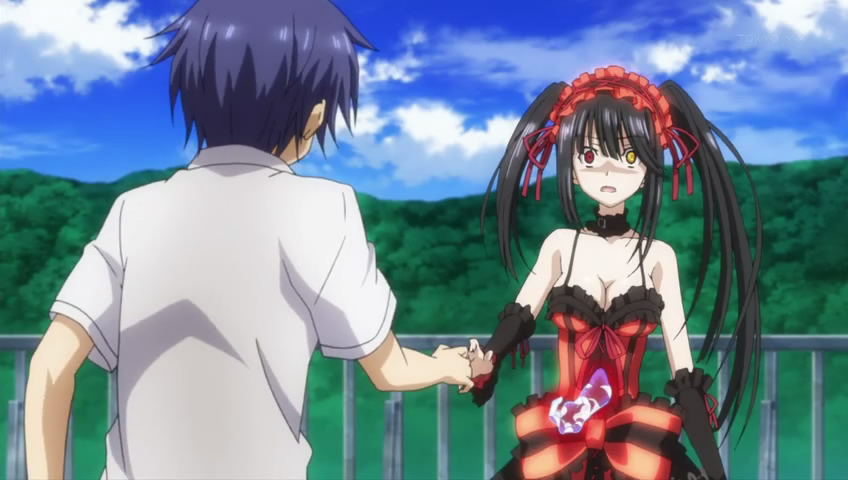 Date a live kiss anime