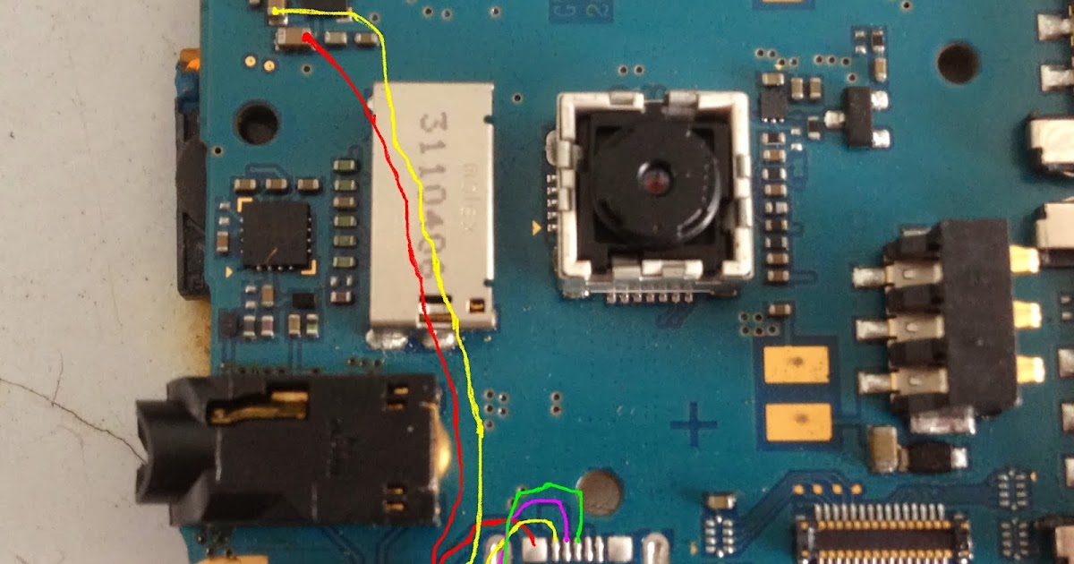 Jalur charger samsung GTC3322