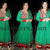 Padmini in Green Net Salwar Suit