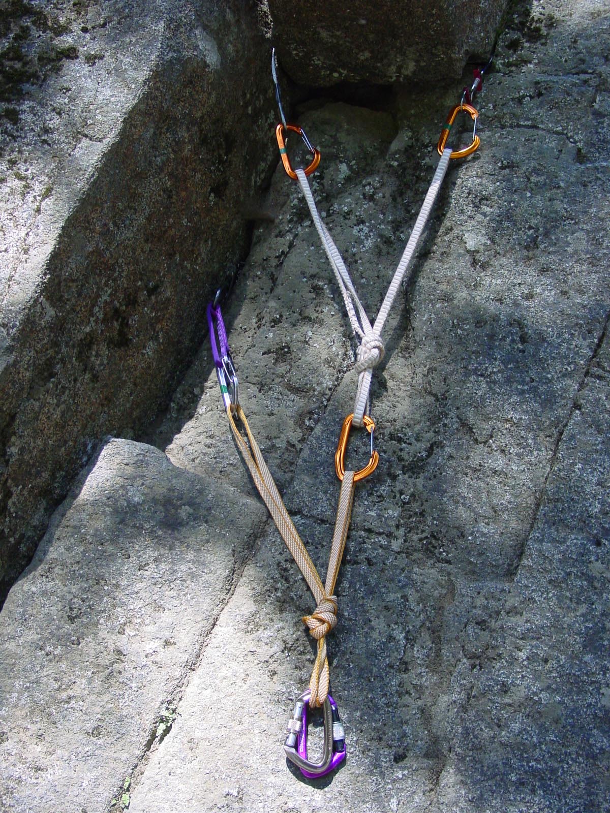 American Alpine Institute Climbing Blog The 12Point Anchor System