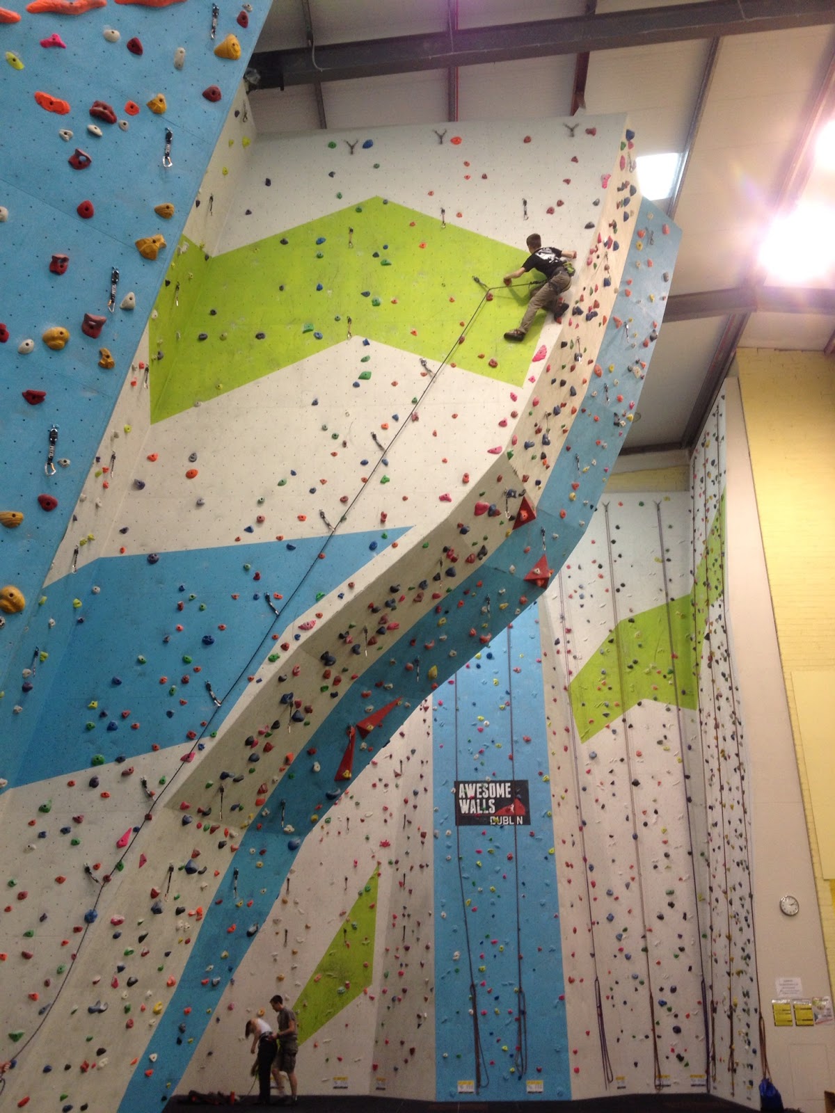 Rock & Ride Outdoors Climbing Wall Award Training 29th & 30th March