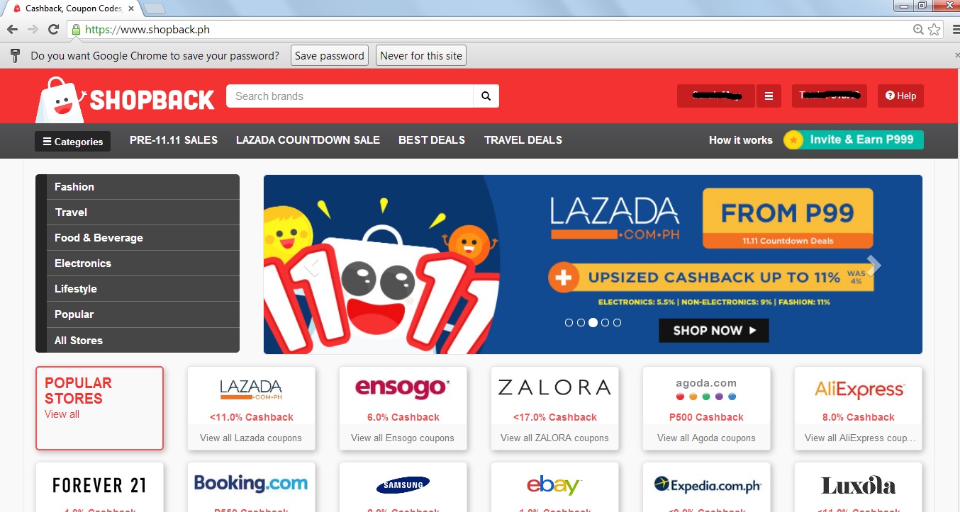 SHOPBACK Online Shopping in the Philippines
