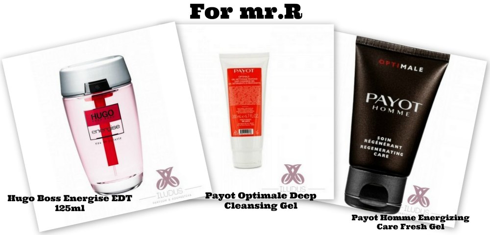Hugo Boss Energise EDT, Payot Optimale Deep Cleansing Gel, Payot Homme Energizing Care Fresh Gel