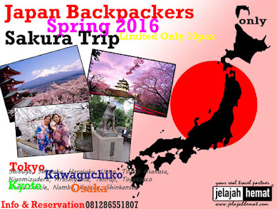 Paket Wisata Liburan Musim Semi ke Jepang