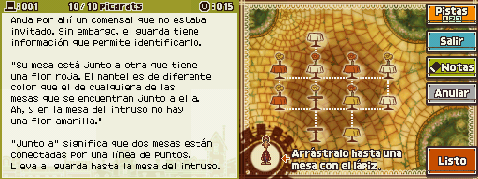 Puzzles 001 a 010 / El Profesor Layton y el Futuro Perdido - Tecnología, Ofimática y Programación