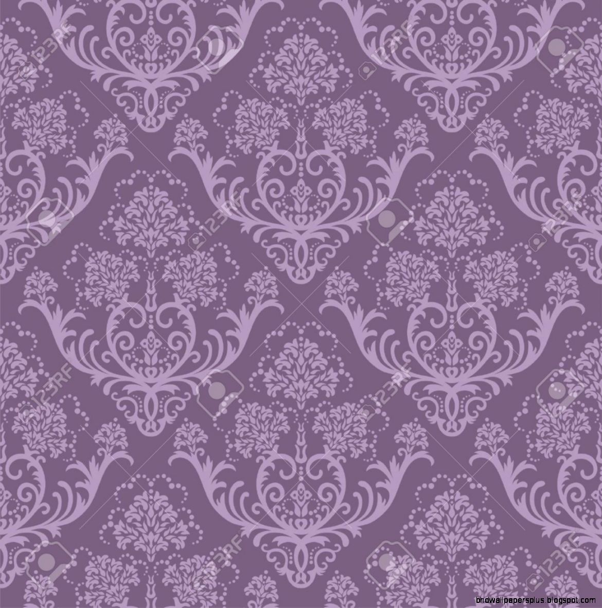 Seamless Purple Fl Damask Wallpaper Royalty Free Cliparts Seamless Purple Fl Damask Wallpaper Royalty Free Cliparts