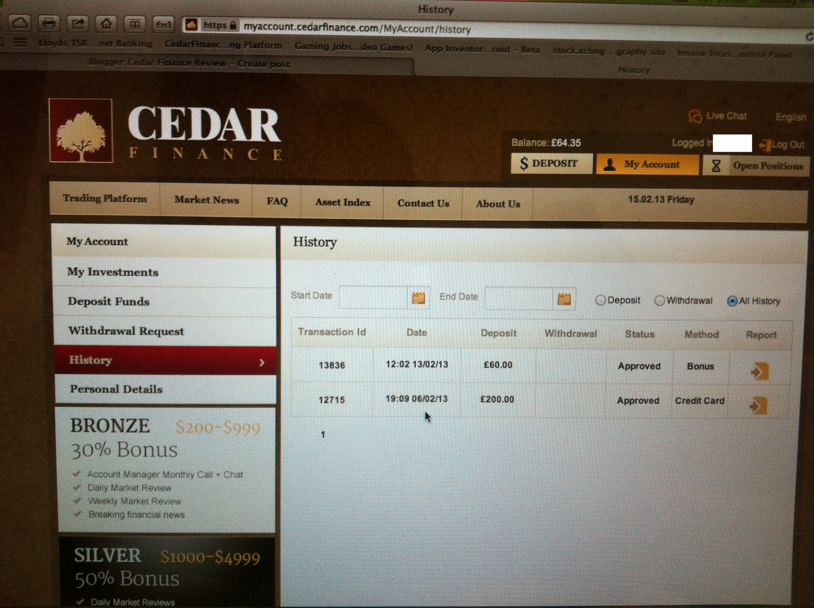 how to make money with cedar finance
