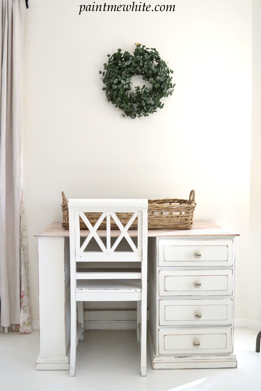 A Hamptons Style Desk Paint Me White