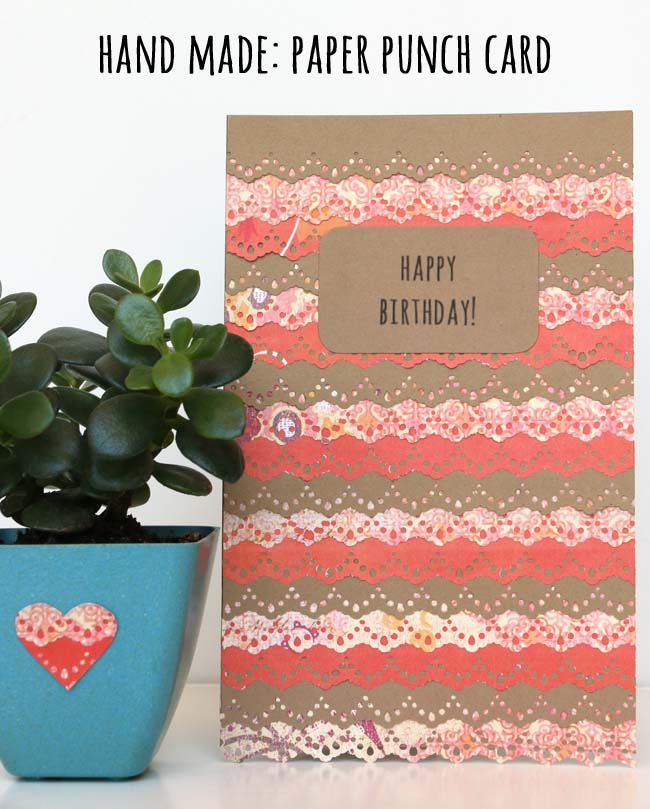 Make // Paper Punch Card