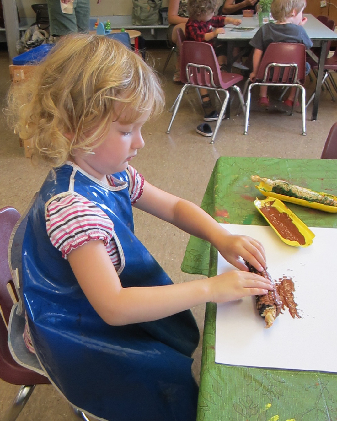 StrongStart Corn Cob Painting