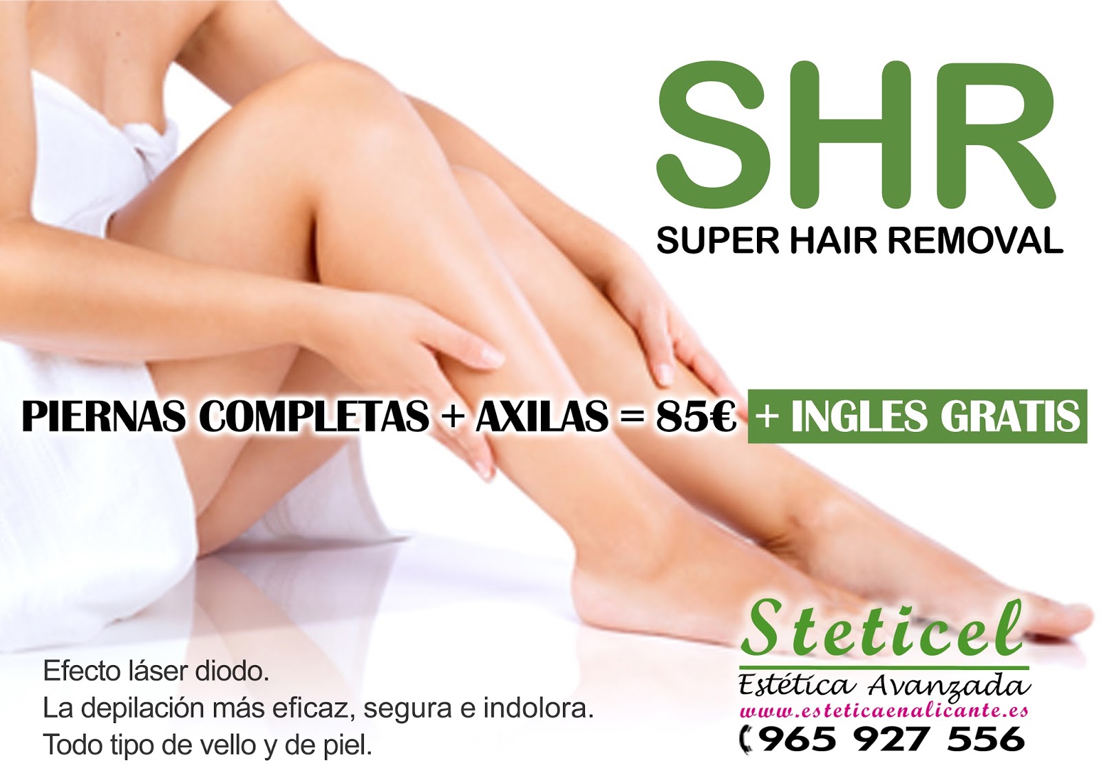 Depilacion Laser Ingles Completas Opiniones Steticel, estética avanzada Alicante: Depilación defintiva: INGLES GRATIS