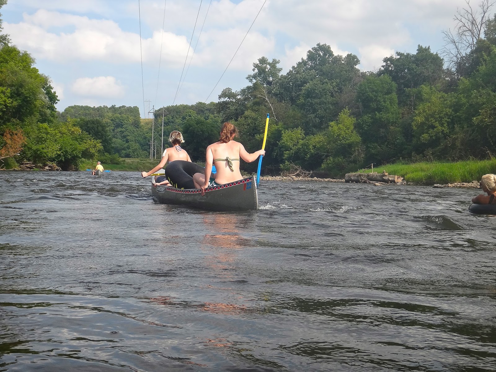 Russman's spot Tubing the Cannon River at Welch Mill