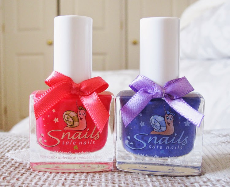 Review Snails Safe Nails Non Toxic Washable Nail Polish for Mums and