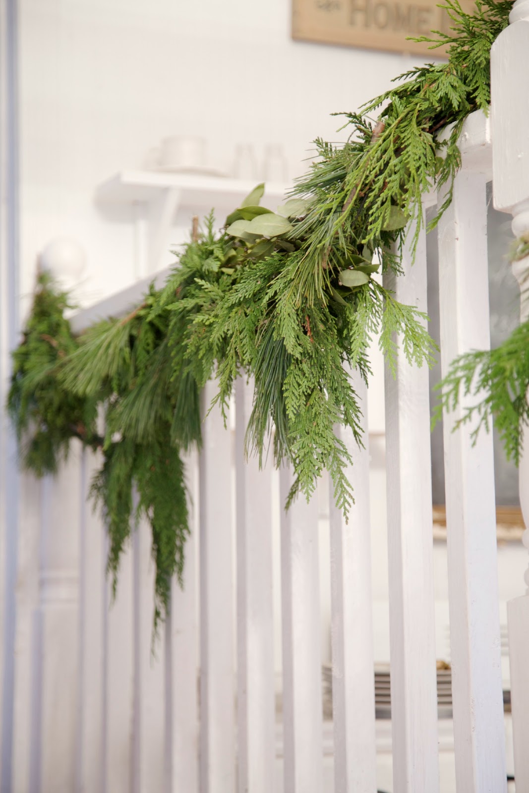 {DIY} Fresh Mixed Garland & Randomness FRENCH COUNTRY COTTAGE