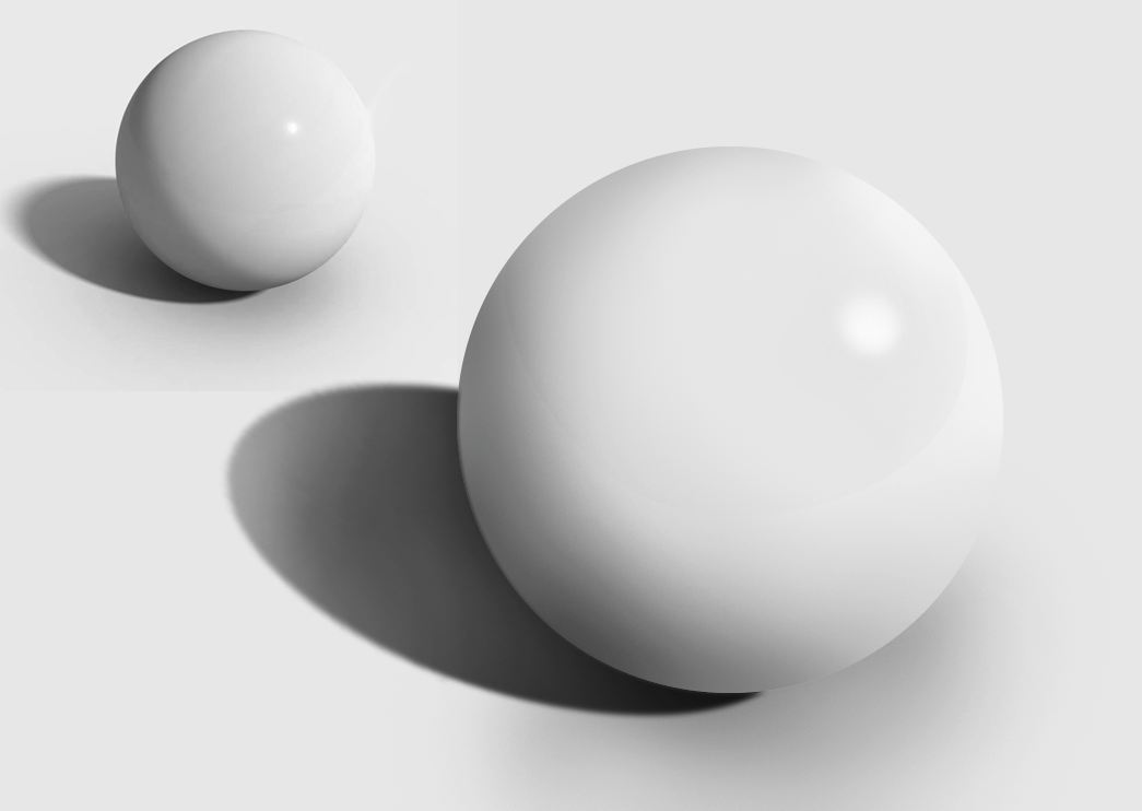 3D Graphics/Computer Graphics: Sphere -REVISED (Shadow)
