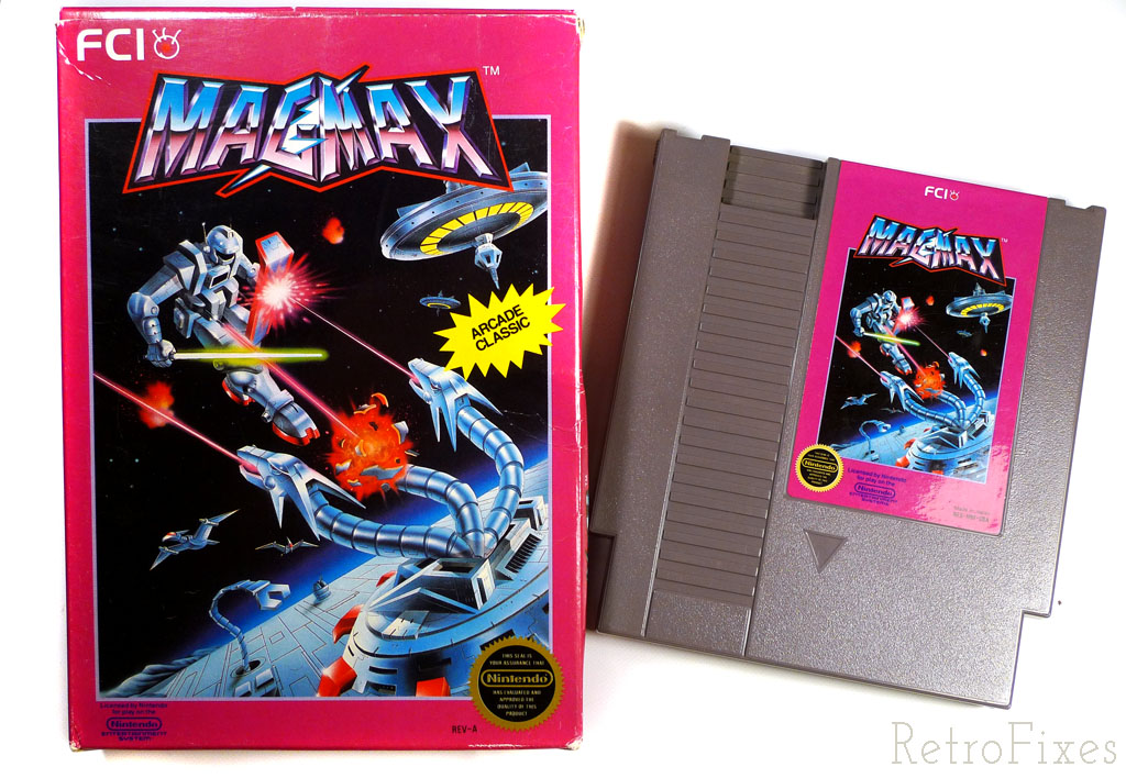 Rare NES Game MagMax Prototype RetroFixes
