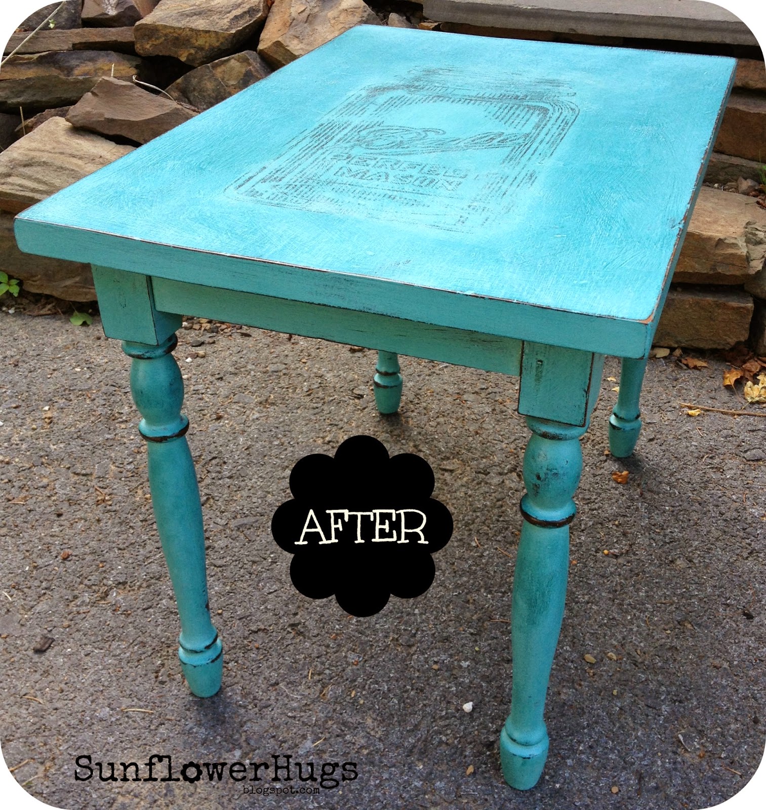 SunflowerHugs Acetone Image Transfer