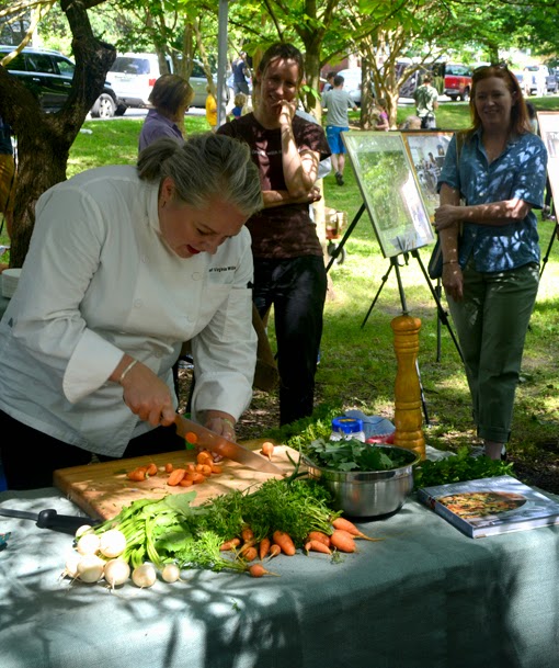 Chef Virginia Willis | Cooking Demo | Grant Park Farmers Market