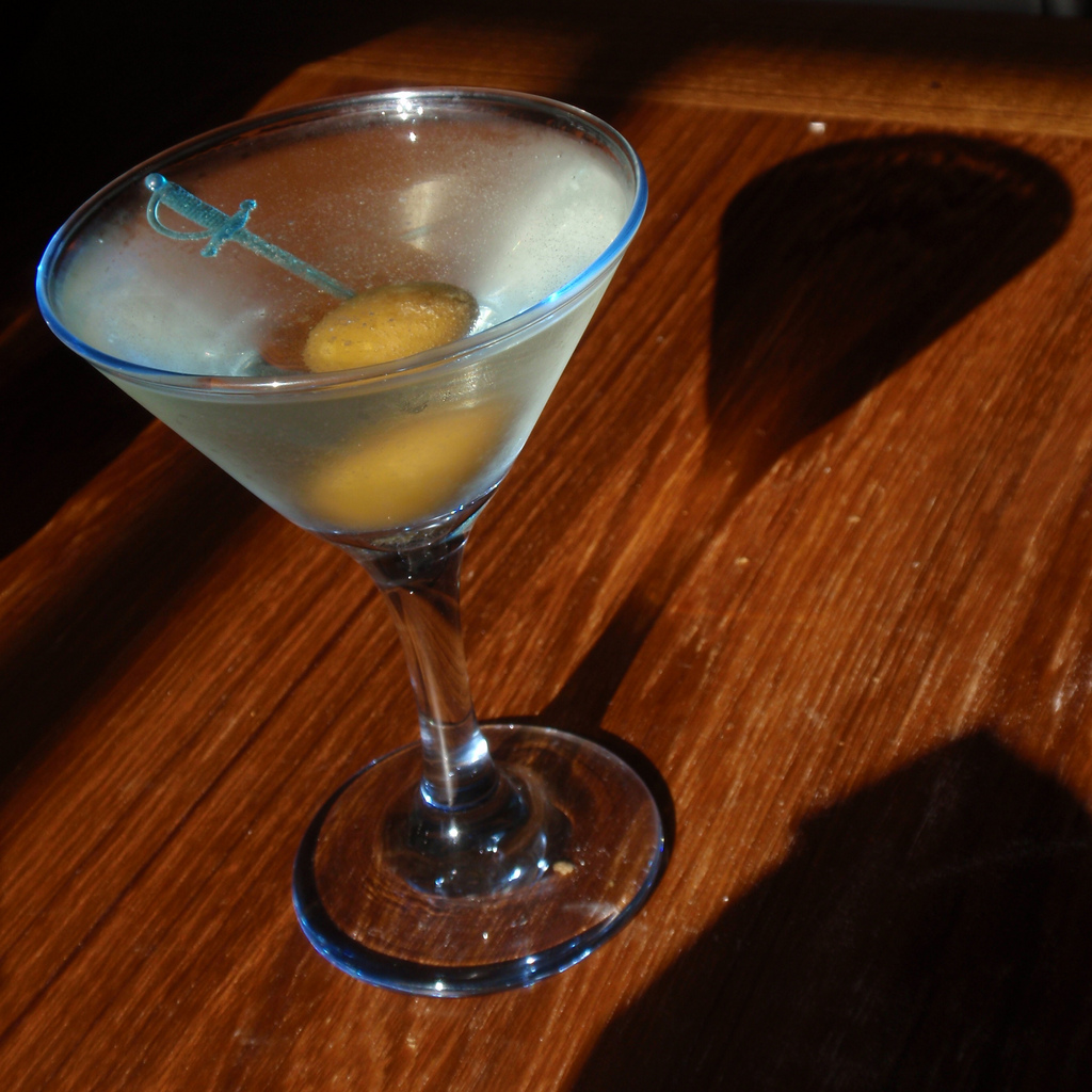 Sapphire Martini Koktail