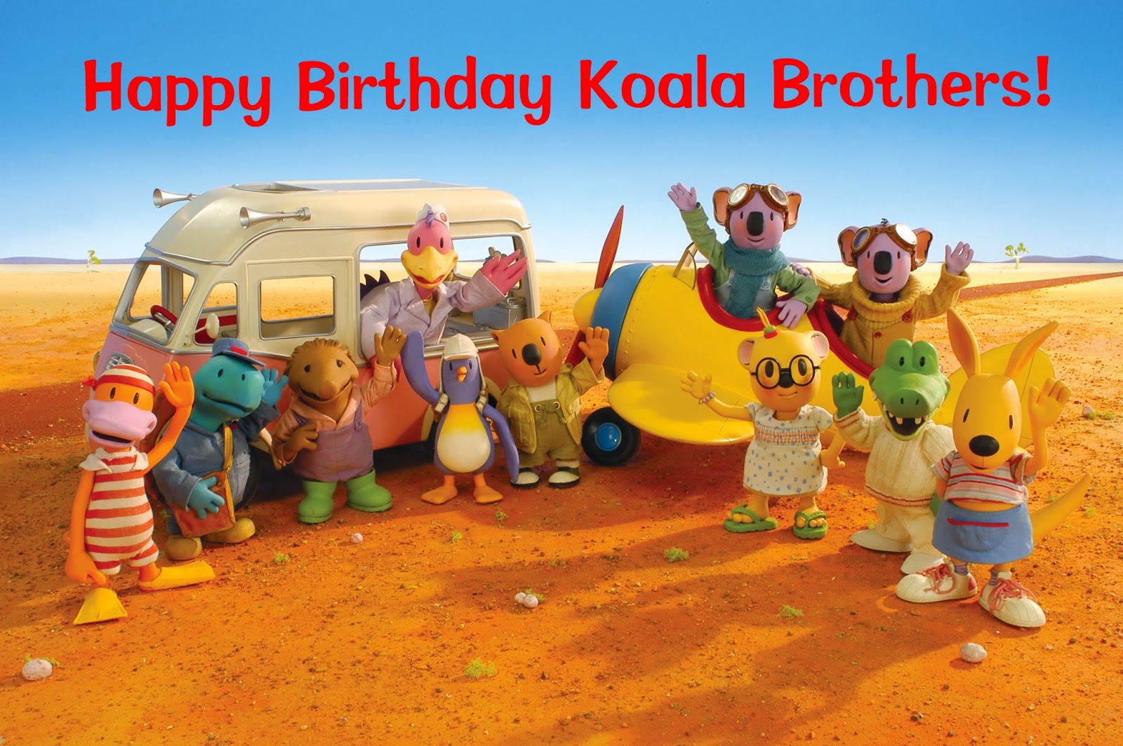 The Koala Brothers Turn 10! The Mini Mes and Me