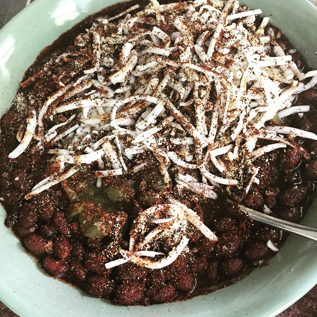 Black Bean Enchiladas with Dark Chocolate Mole