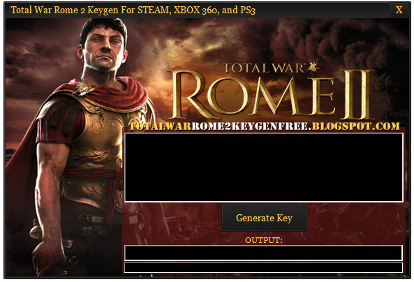 Total War: Rome II CD-Key Generator