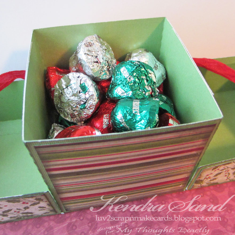 Luv 2 Scrap n' Make Cards One Piece Fall Open Box