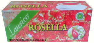 Kemasan Baru Teh Celup Rosella Laurico