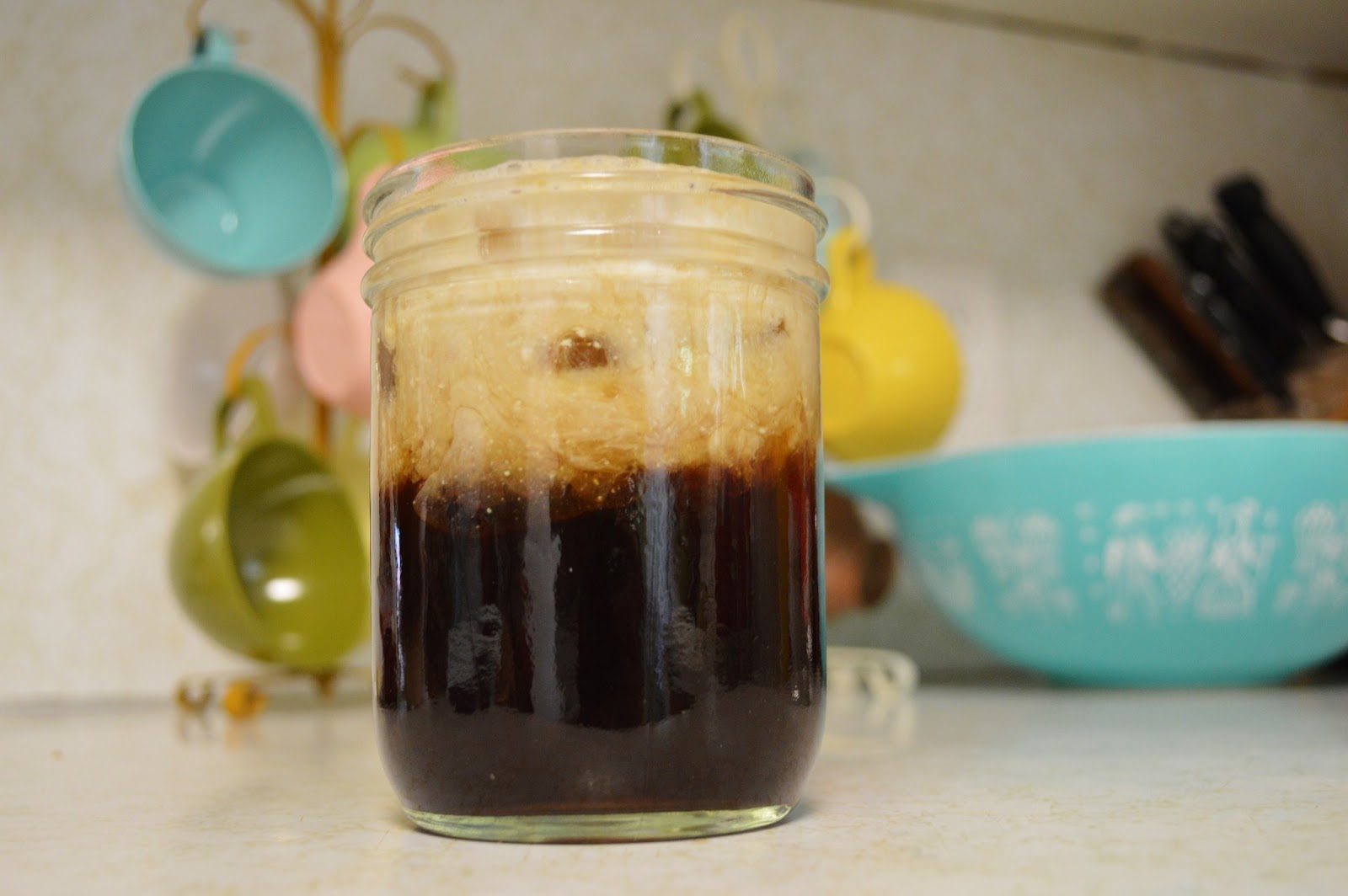 inspired mama musings kombucha coffee * a new brew